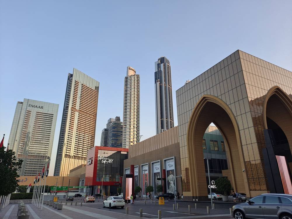 El centro comercial de Dubái