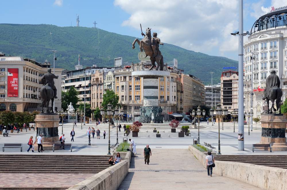 Mazedonien-Platz