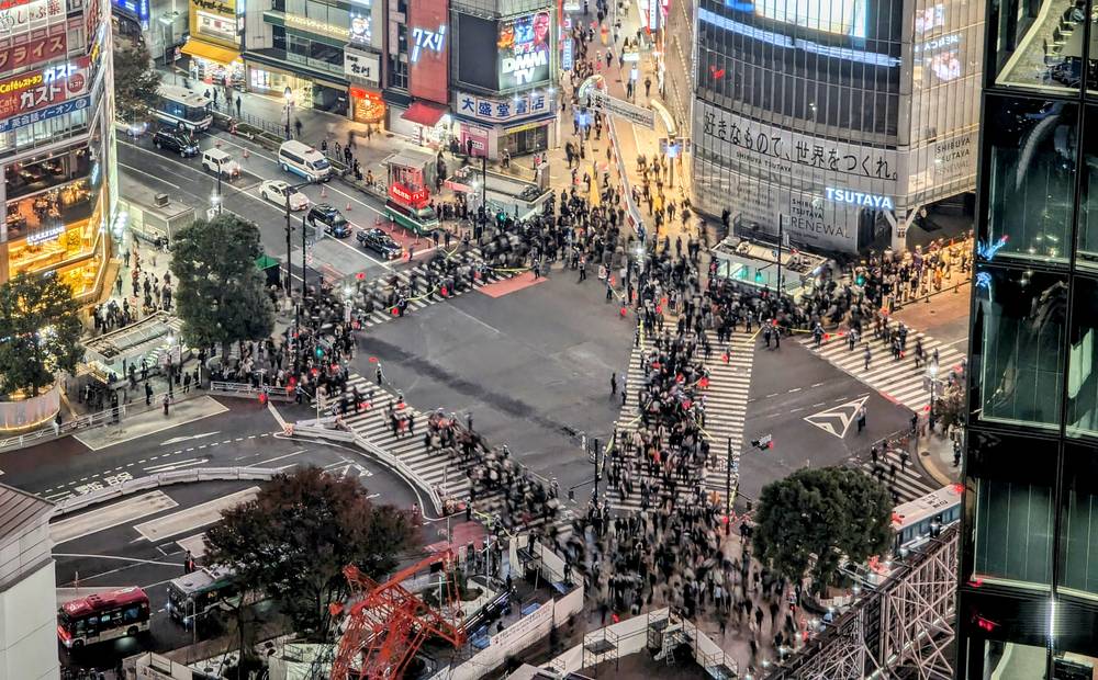Shibuya-overgang
