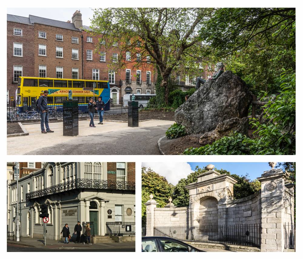 Praça Merrion e Praça Fitzwilliam