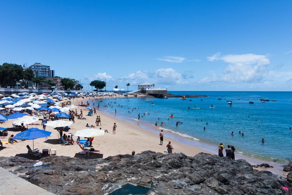 Strand van Porto da Barra