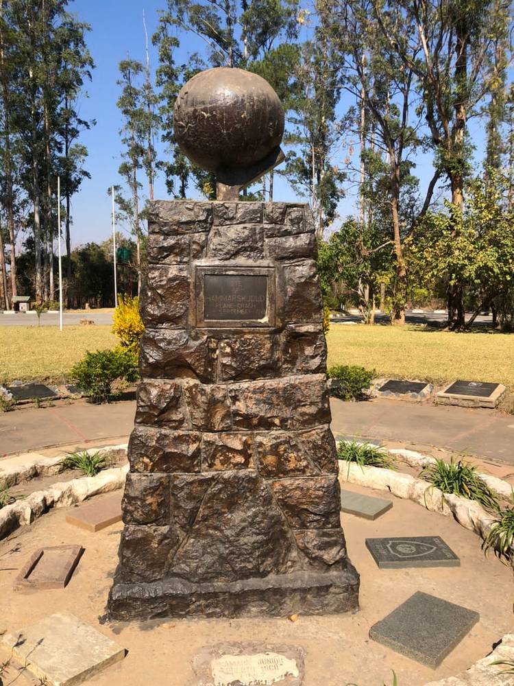 Monument voor de crashlocatie Dag Hammarskjöld